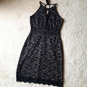 Floral lace dress
